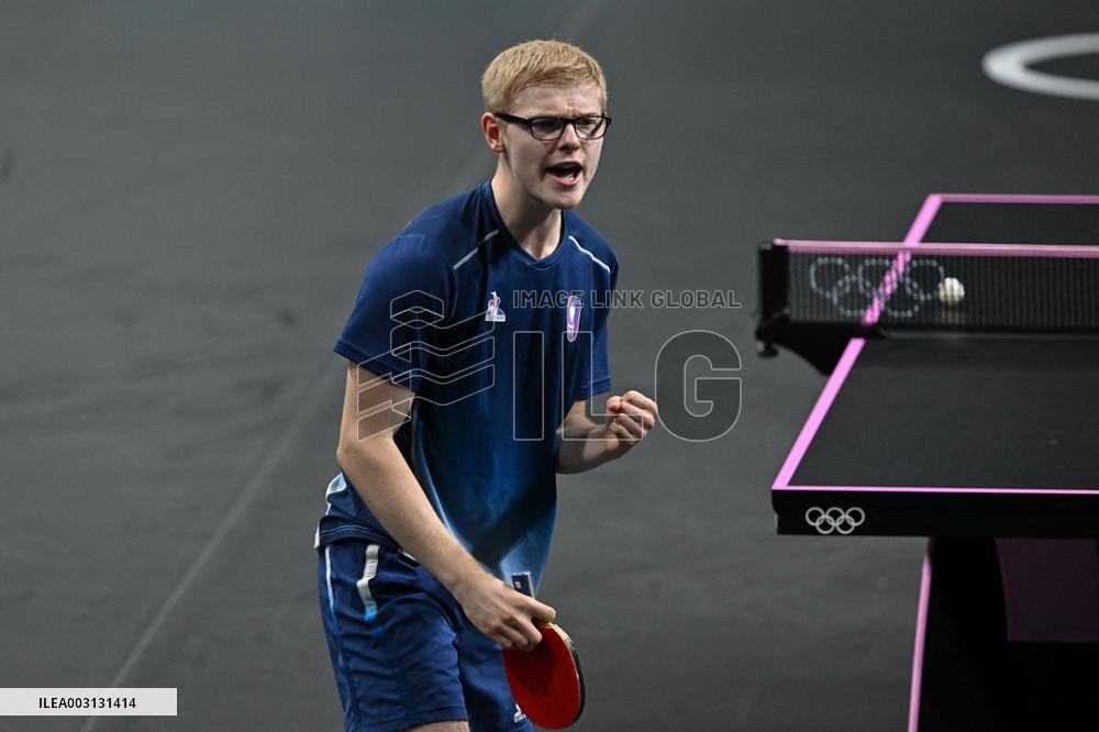 Paris 2024 - Table Tennis - Men's Team Bronze Medal Match