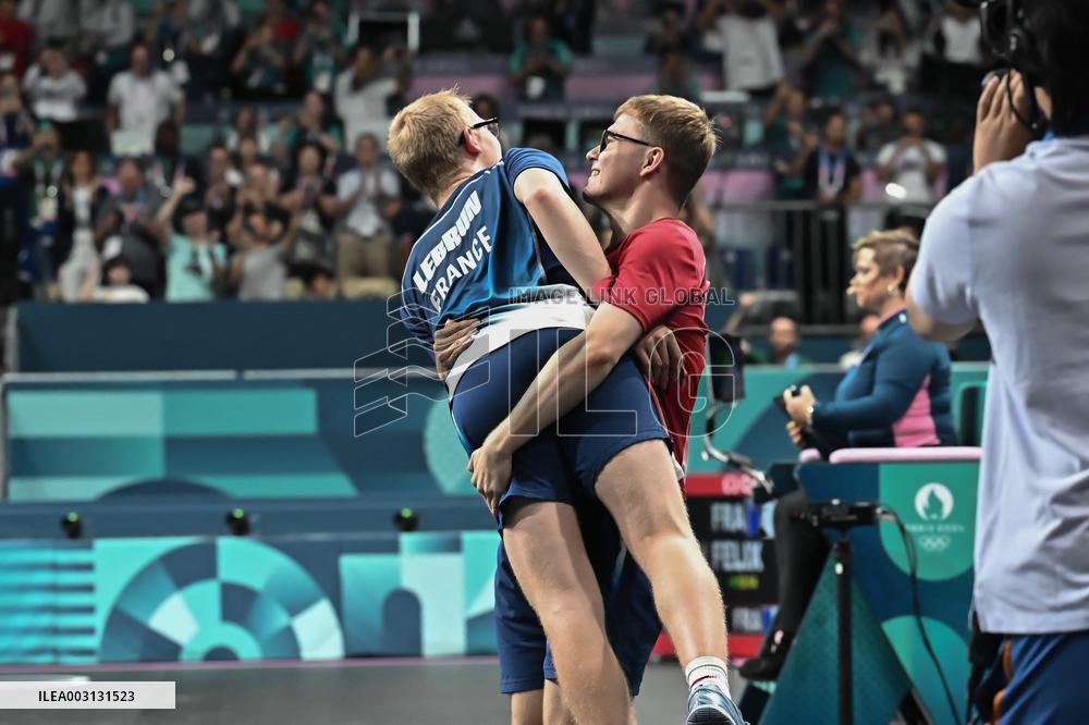 Paris 2024 - Table Tennis - Men's Team Bronze Medal Match