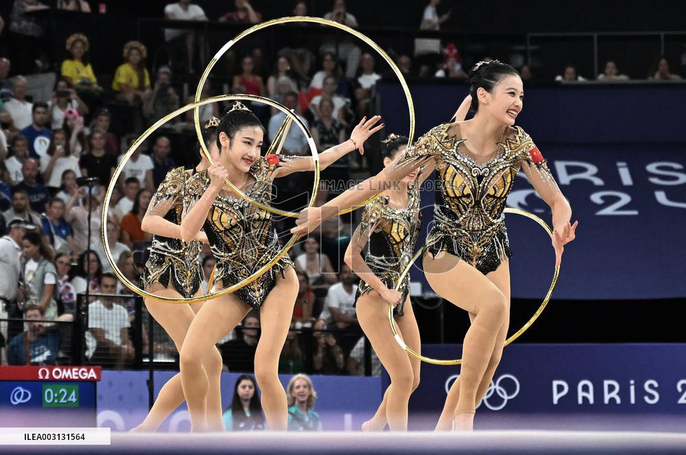 (PARIS2024) FRANCE-PARIS-OLY-RHYTHMIC GYMNASTICS