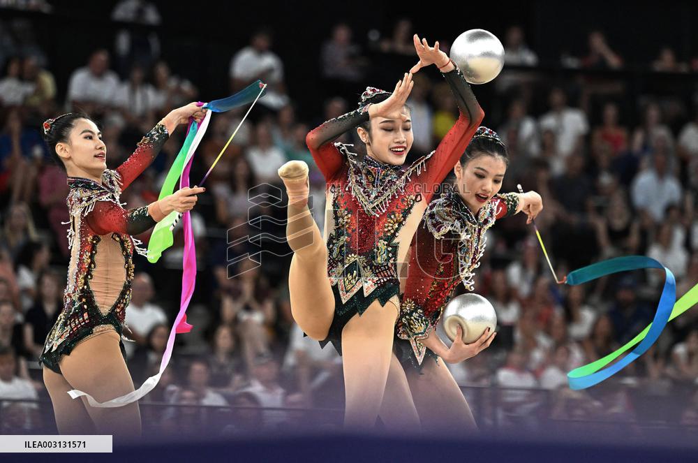 (PARIS2024) FRANCE-PARIS-OLY-RHYTHMIC GYMNASTICS