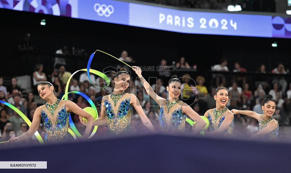 (PARIS2024) FRANCE-PARIS-OLY-RHYTHMIC GYMNASTICS