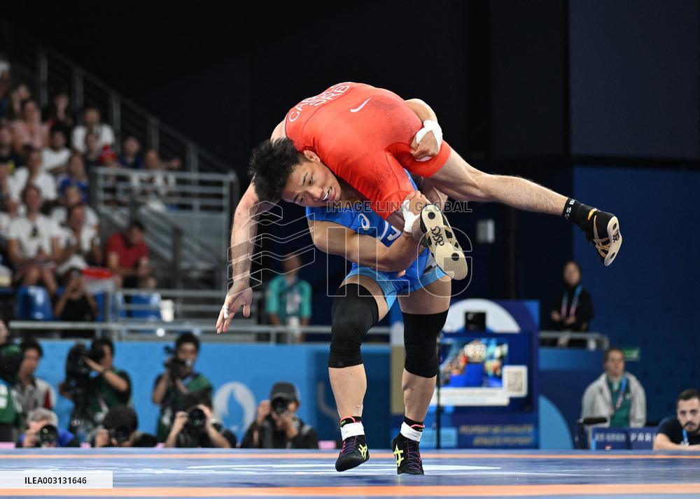 (PARIS2024) FRANCE-PARIS-OLY-WRESTLING