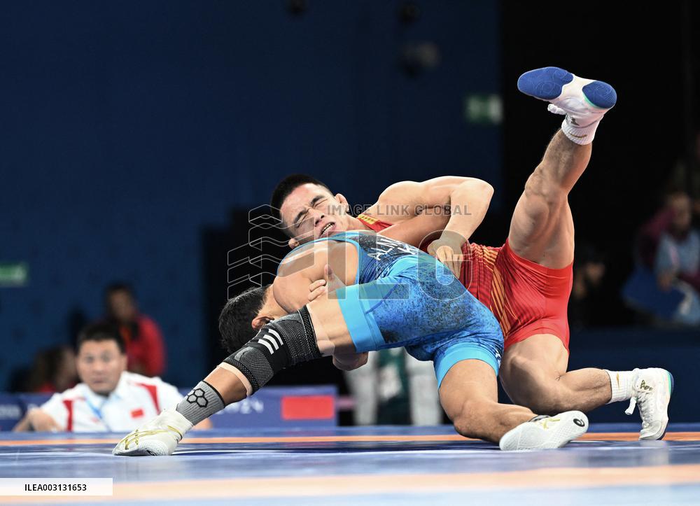 (PARIS2024) FRANCE-PARIS-OLY-WRESTLING