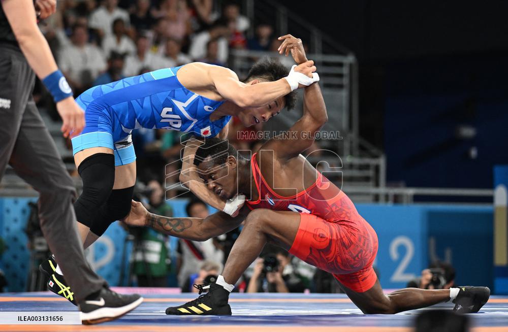 (PARIS2024) FRANCE-PARIS-OLY-WRESTLING