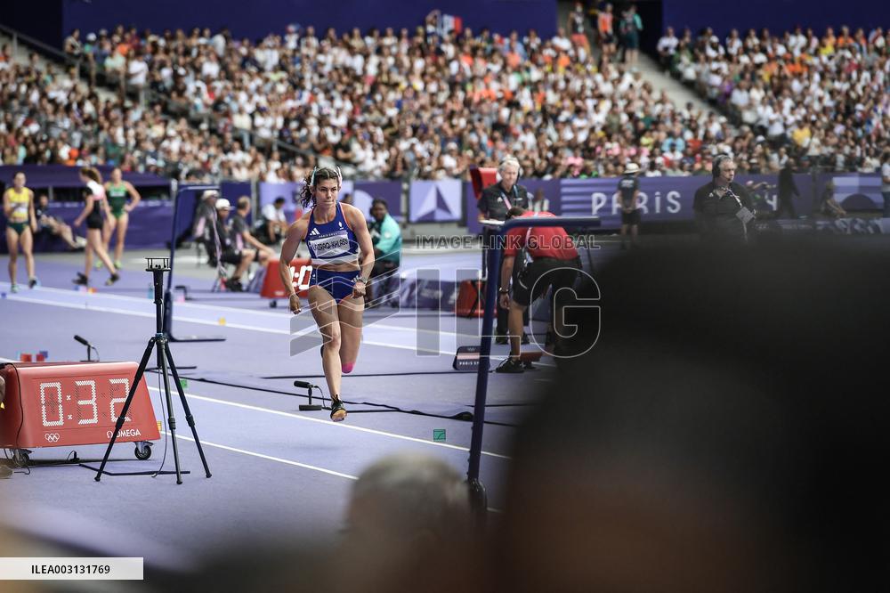 Paris 2024 - Athletics compete at Stade de France in Paris FA
