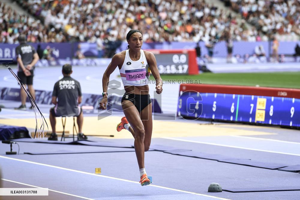 Paris 2024 - Athletics compete at Stade de France in Paris FA