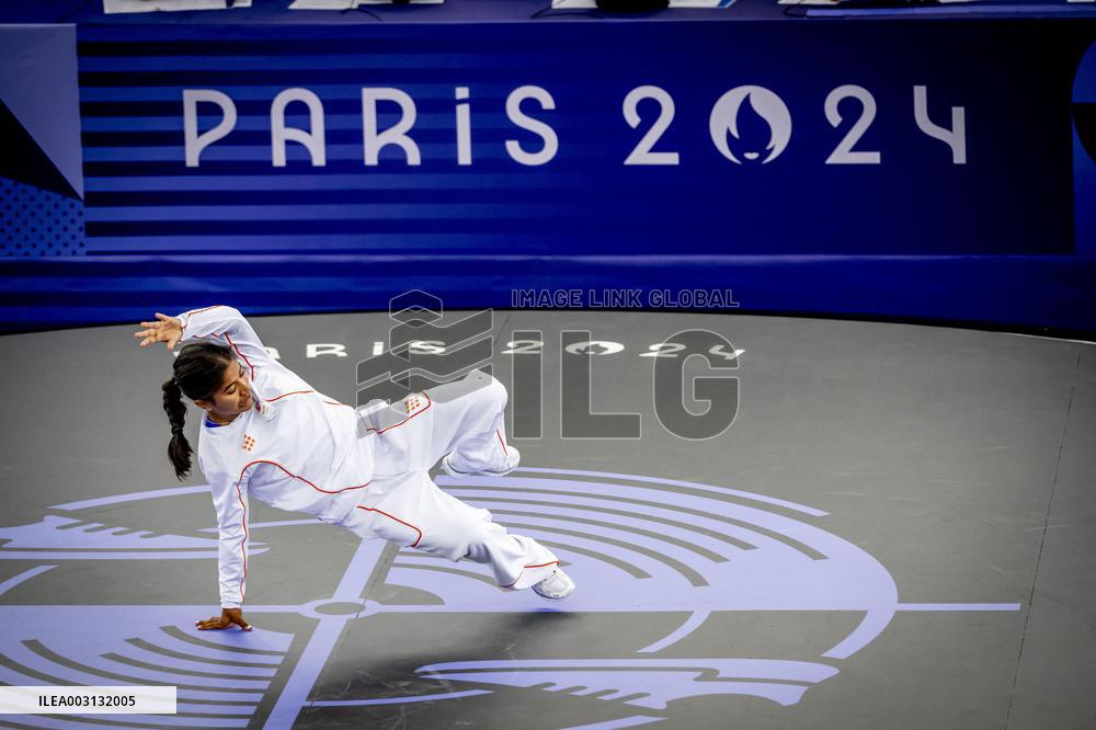 Paris 2024 - Breaking - India Sardjoe Competing