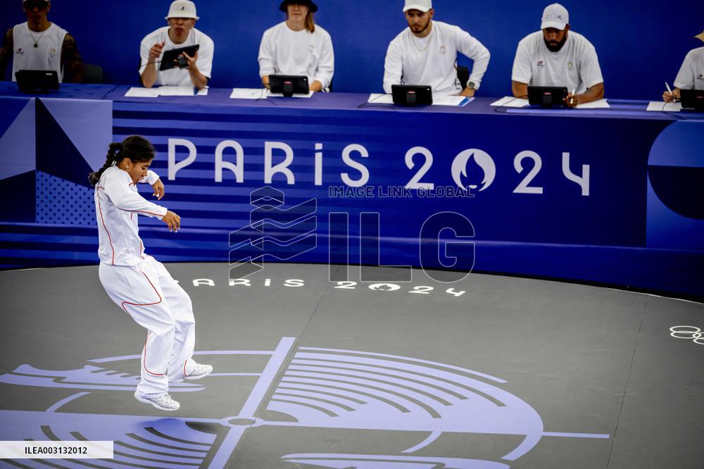 Paris 2024 - Breaking - India Sardjoe Competing