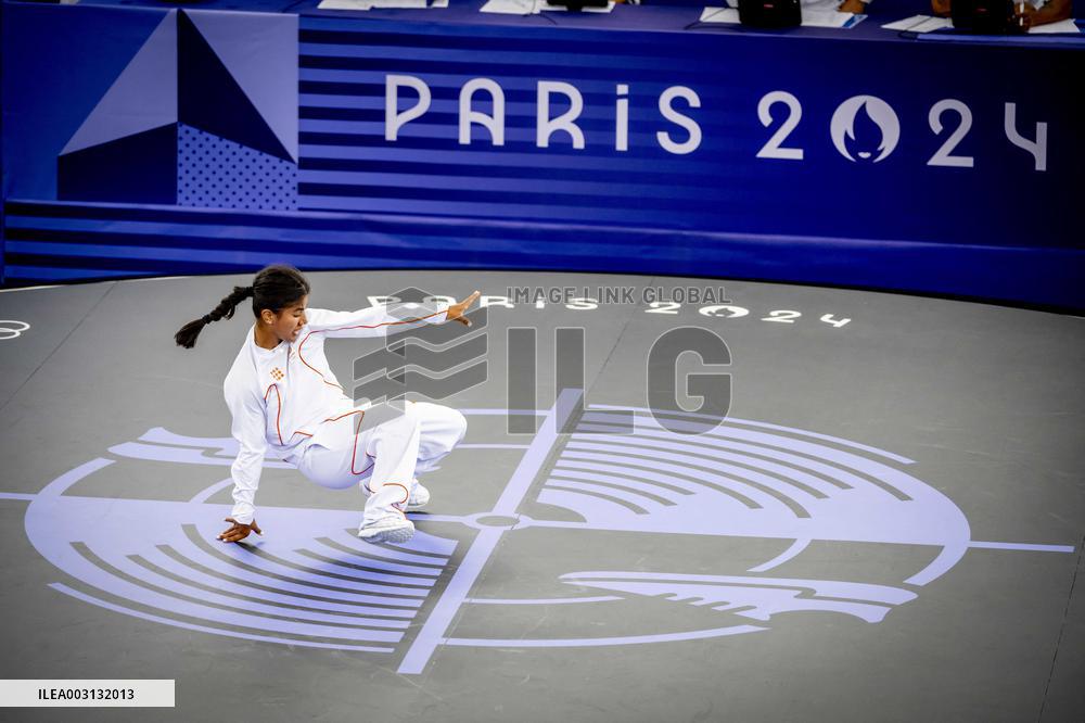 Paris 2024 - Breaking - India Sardjoe Competing