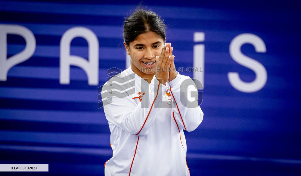 Paris 2024 - Breaking - India Sardjoe Competing