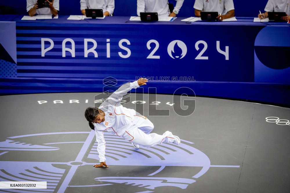 Paris 2024 - Breaking - India Sardjoe Competing