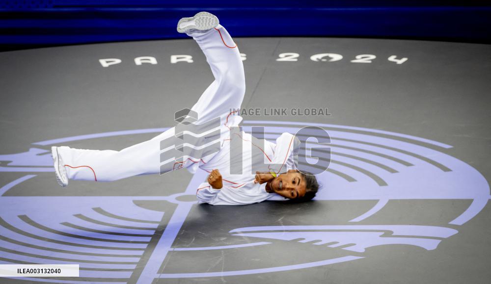 Paris 2024 - Breaking - India Sardjoe Competing