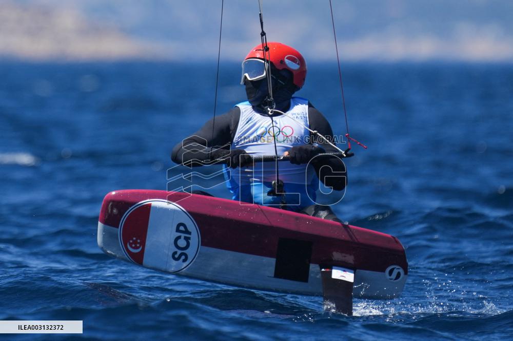 (PARIS 2024)FRANCE-MARSEILLE-OLY-SAILING