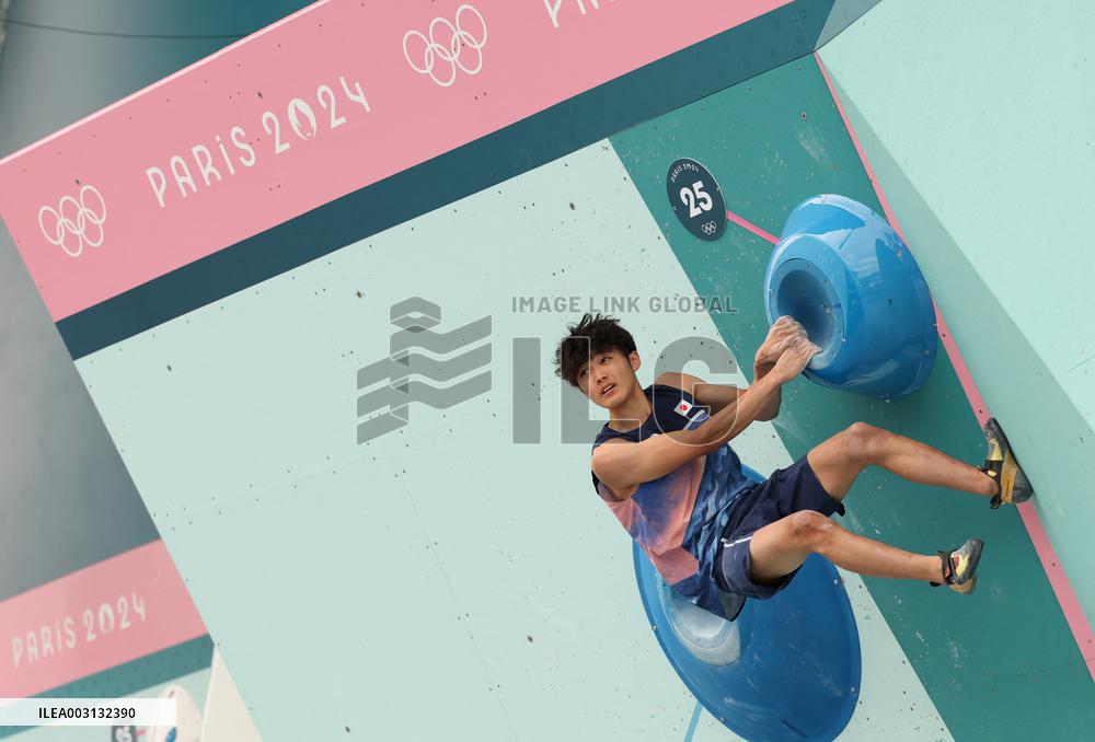 (PARIS2024)FRANCE-LE BOURGET-OLY-SPORT CLIMBING