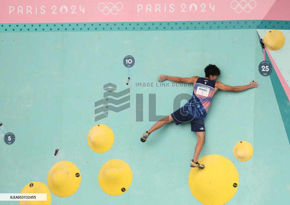 (PARIS2024)FRANCE-LE BOURGET-OLY-SPORT CLIMBING