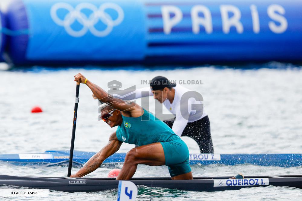 (PARIS2024) FRANCE-VAIRES-SUR-MARNE-OLY-CANOE SPRINT