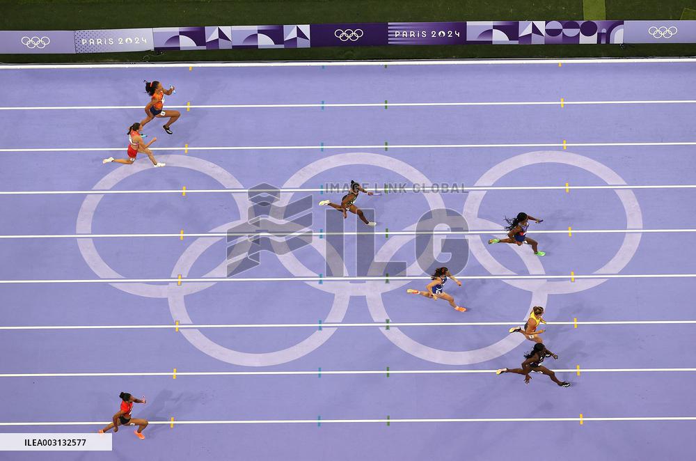 (PARIS2024) FRANCE-PARIS-OLY-ATHLETICS-4X100M RELAY-WOMEN
