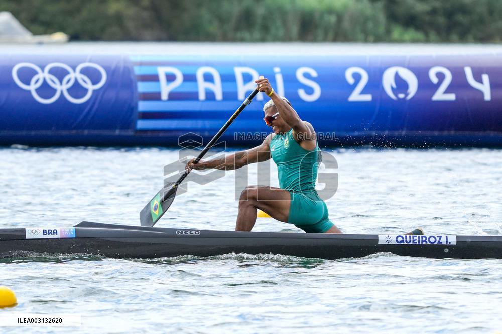 (PARIS2024) FRANCE-VAIRES-SUR-MARNE-OLY-CANOE SPRINT