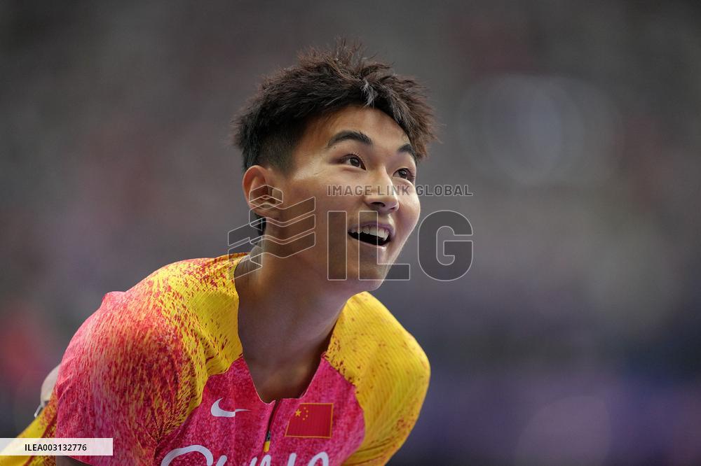 (PARIS2024) FRANCE-PARIS-OLY-ATHLETICS-4X100M RELAY-MEN