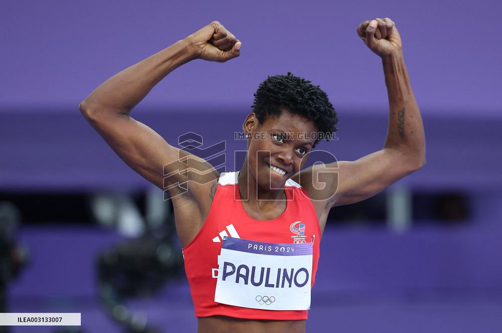 (PARIS2024) FRANCE-PARIS-OLY-ATHLETICS-400M-WOMEN