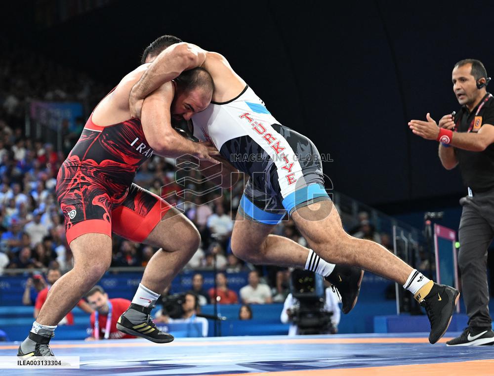 (PARIS2024) FRANCE-PARIS-OLY-WRESTLING