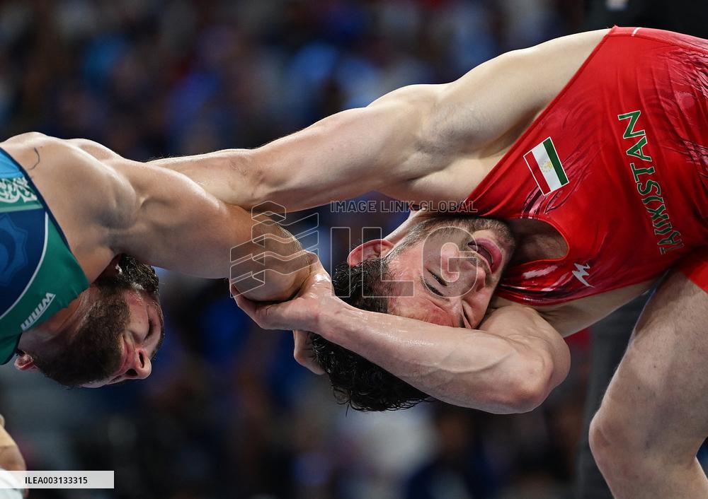 (PARIS2024) FRANCE-PARIS-OLY-WRESTLING