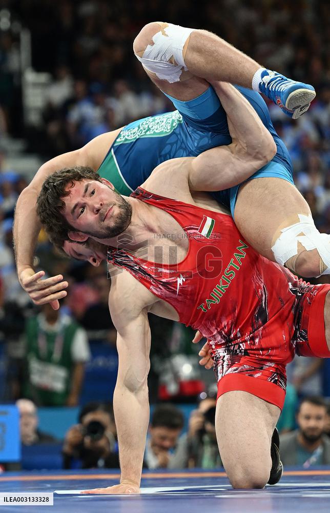(PARIS2024) FRANCE-PARIS-OLY-WRESTLING