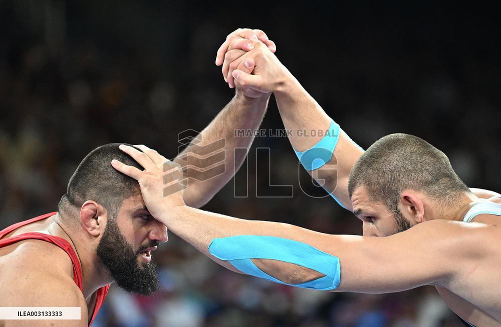 (PARIS2024) FRANCE-PARIS-OLY-WRESTLING