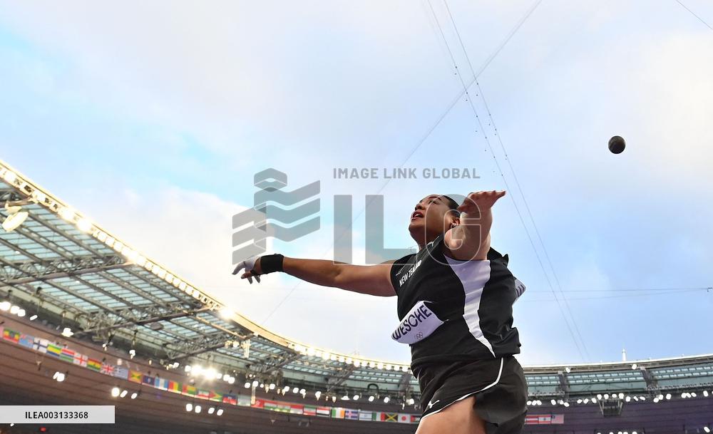 (PARIS2024) FRANCE-PARIS-OLY-ATHLETICS-SHOT PUT-WOMEN