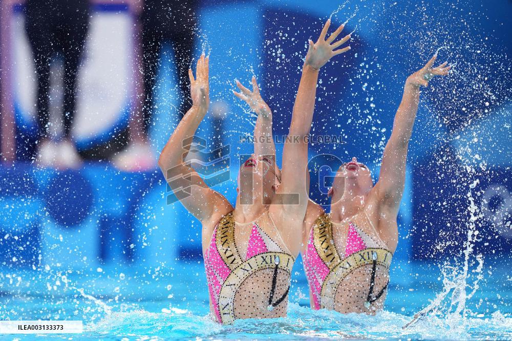 (PARIS2024) FRANCE-SAINT-DENIS-OLY-ARTISTIC SWIMMING
