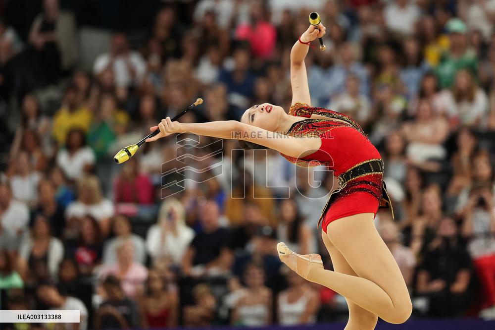 (PARIS2024) FRANCE-PARIS-OLY-RHYTHMIC GYMNASTICS