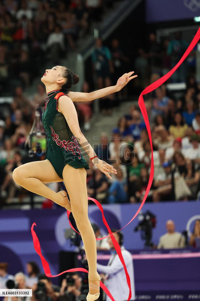 (PARIS2024) FRANCE-PARIS-OLY-RHYTHMIC GYMNASTICS