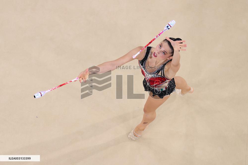 (PARIS2024) FRANCE-PARIS-OLY-RHYTHMIC GYMNASTICS
