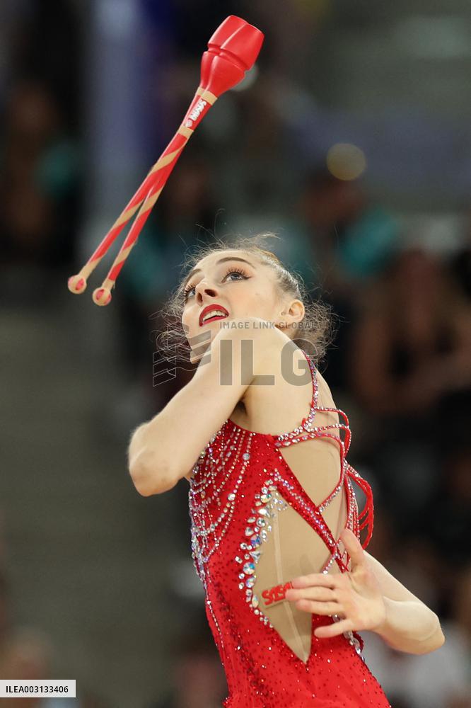 (PARIS2024) FRANCE-PARIS-OLY-RHYTHMIC GYMNASTICS