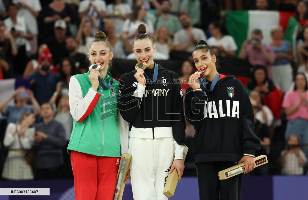 (PARIS2024) FRANCE-PARIS-OLY-RHYTHMIC GYMNASTICS