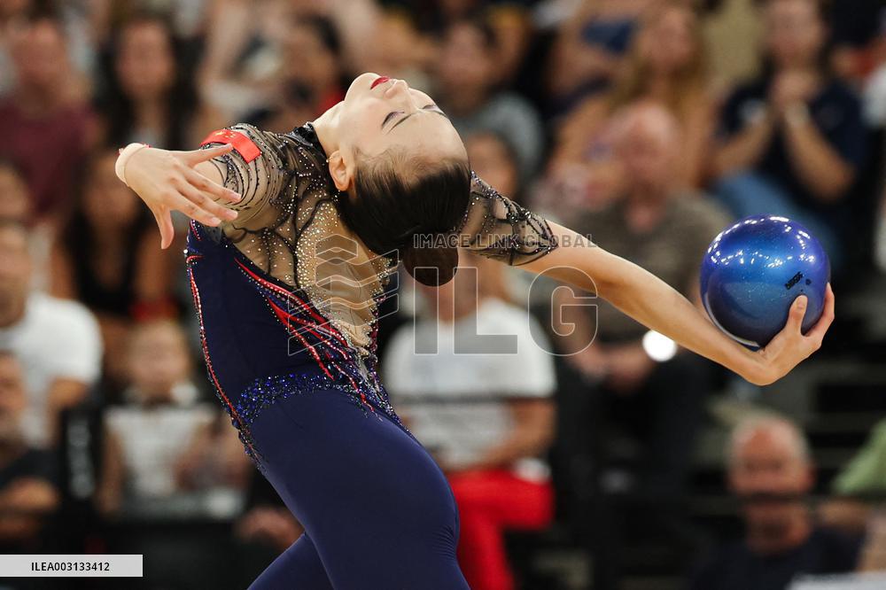 (PARIS2024) FRANCE-PARIS-OLY-RHYTHMIC GYMNASTICS