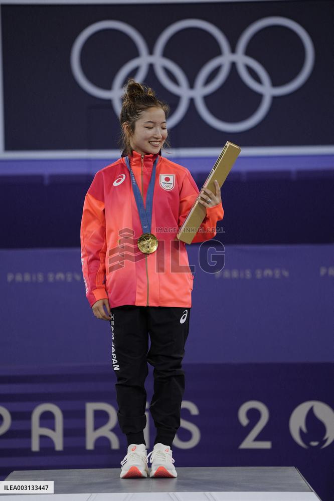 Paris 2024 - Breaking B-Girls Podium