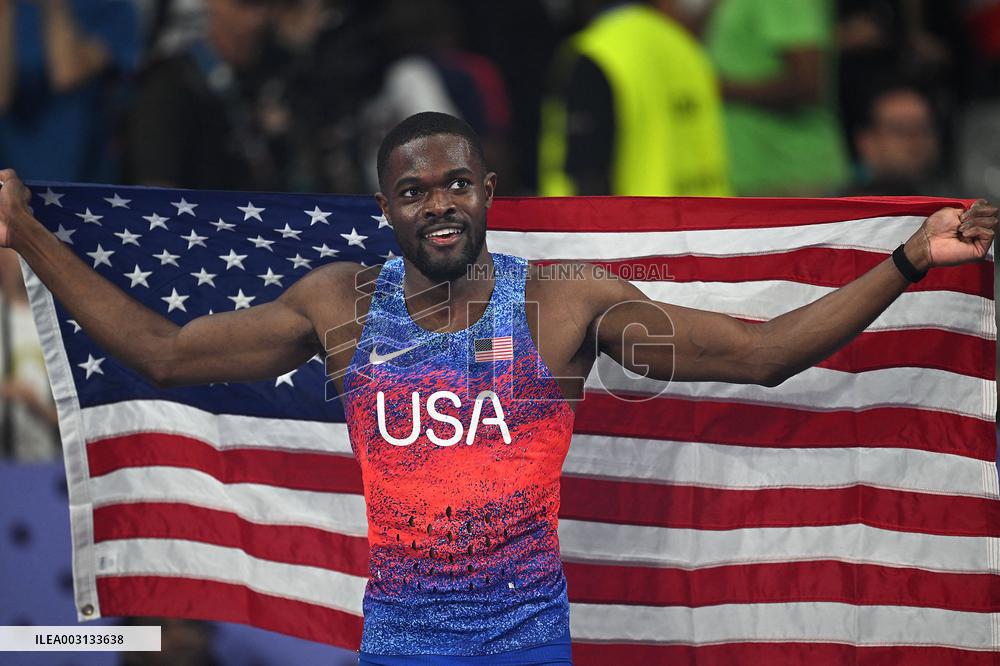 (PARIS2024) FRANCE-PARIS-OLY-ATHLETICS-400M HURDLES-MEN