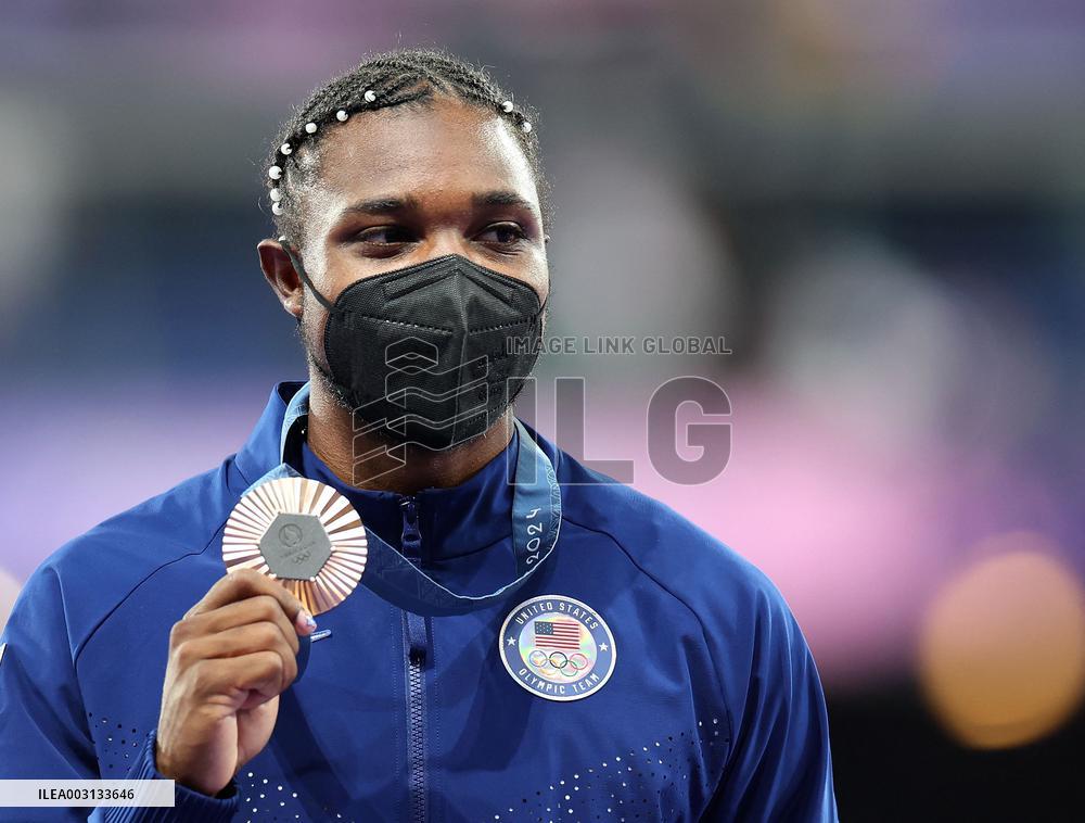 (PARIS2024) FRANCE-PARIS-OLY-ATHLETICS-200M-MEN