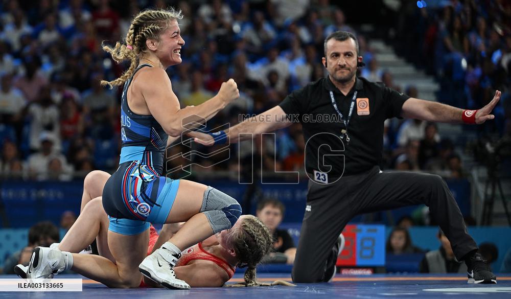 (PARIS2024) FRANCE-PARIS-OLY-WRESTLING