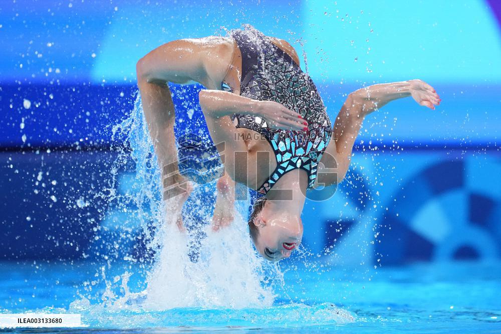 (PARIS2024) FRANCE-SAINT-DENIS-OLY-ARTISTIC SWIMMING