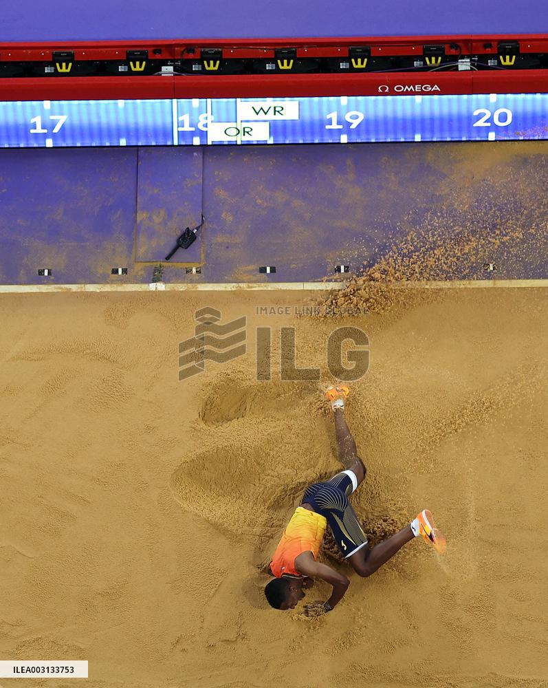 (PARIS2024) FRANCE-PARIS-OLY-ATHLETICS-TRIPLE JUMP-MEN