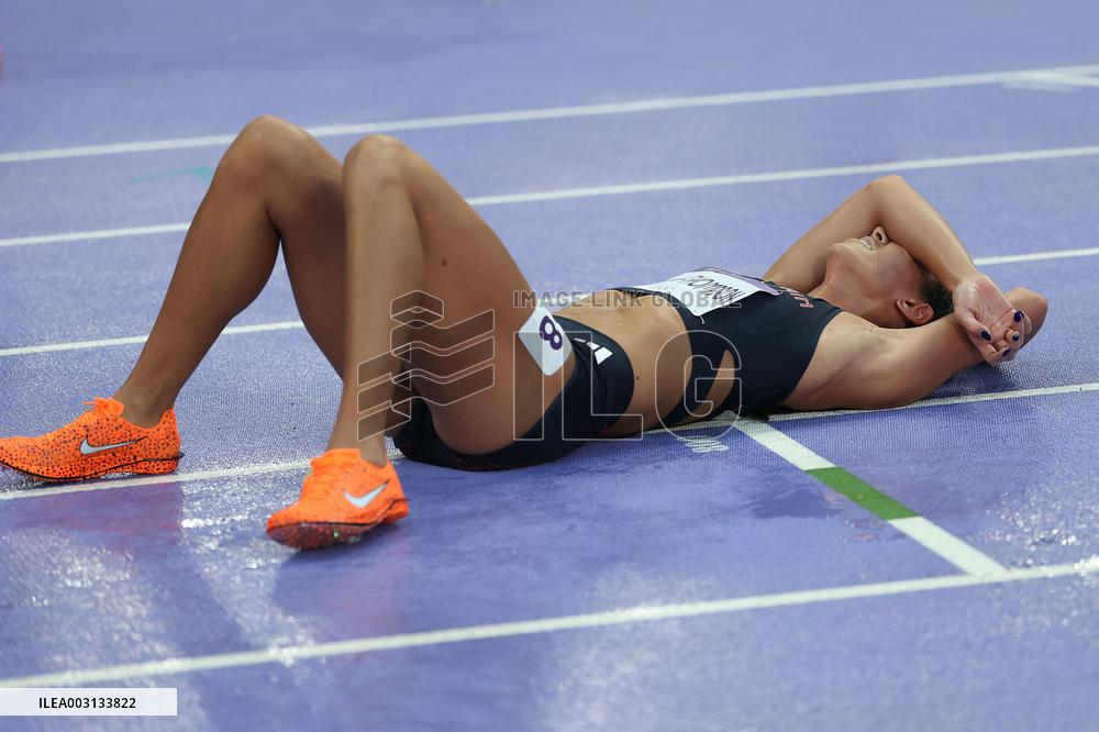 (PARIS2024) FRANCE-PARIS-OLY-ATHLETICS-HEPTATHLON-WOMEN
