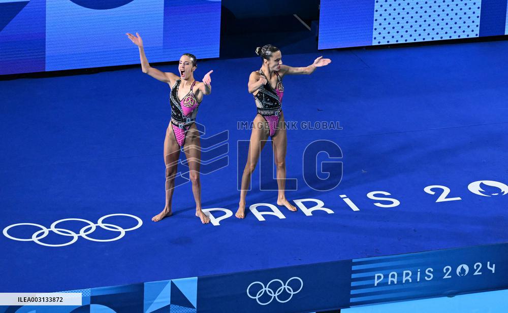 (PARIS2024) FRANCE-SAINT-DENIS-OLY-ARTISTIC SWIMMING