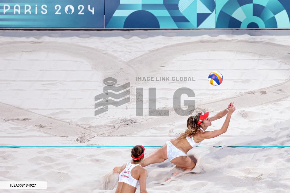 (PARIS2024) FRANCE-PARIS-OLY-BEACH VOLLEYBALL