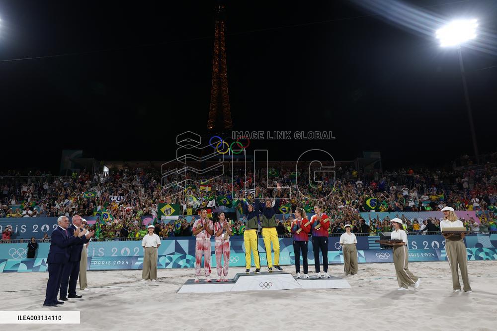 (PARIS2024) FRANCE-PARIS-OLY-BEACH VOLLEYBALL