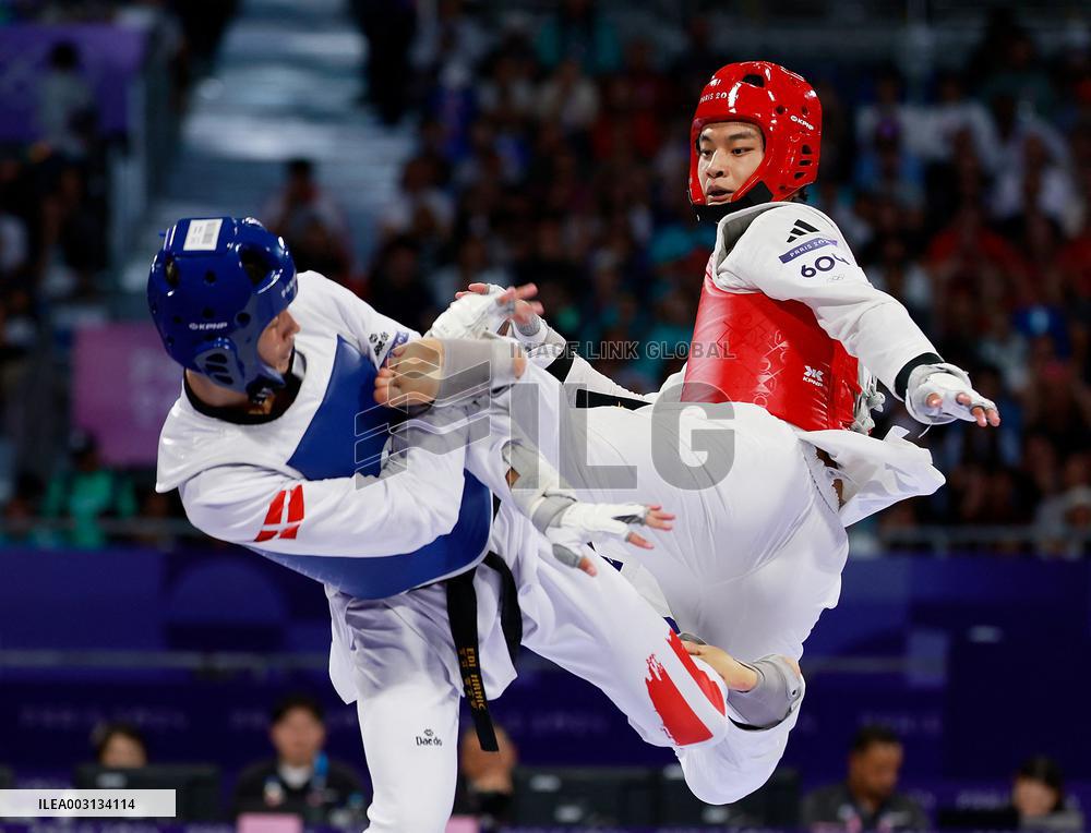 (PARIS2024) FRANCE-PARIS-OLY-TAEKWONDO
