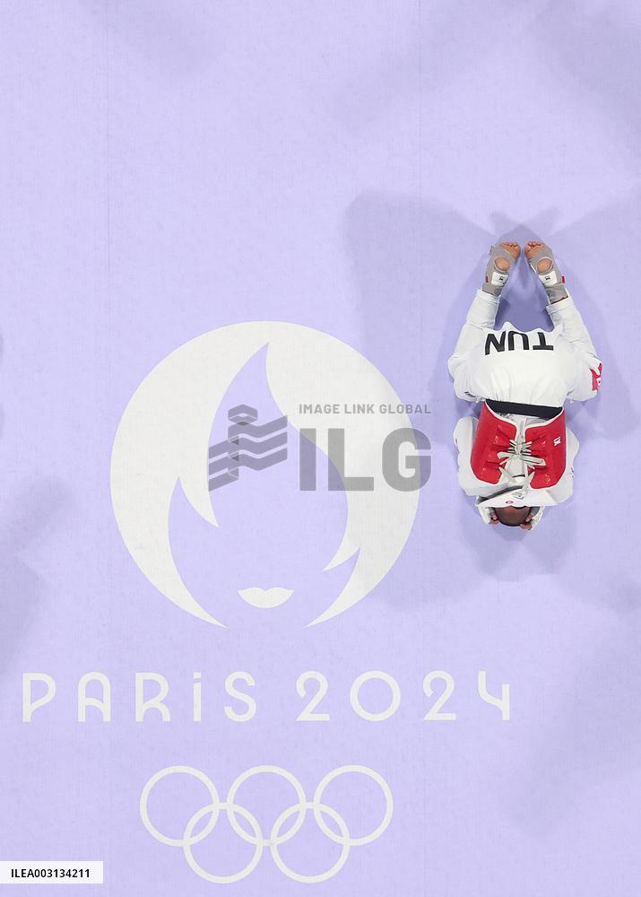 (PARIS2024) FRANCE-PARIS-OLY-TAEKWONDO