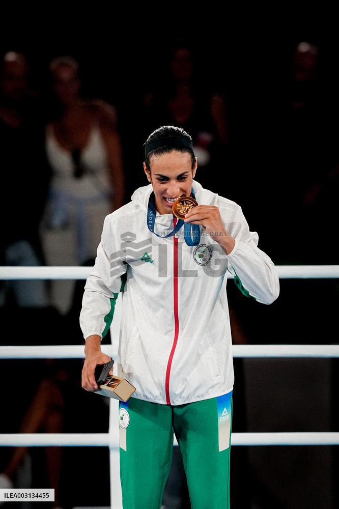 Paris 2024 - Women’s 66kg - Imane Khelif Wins Gold