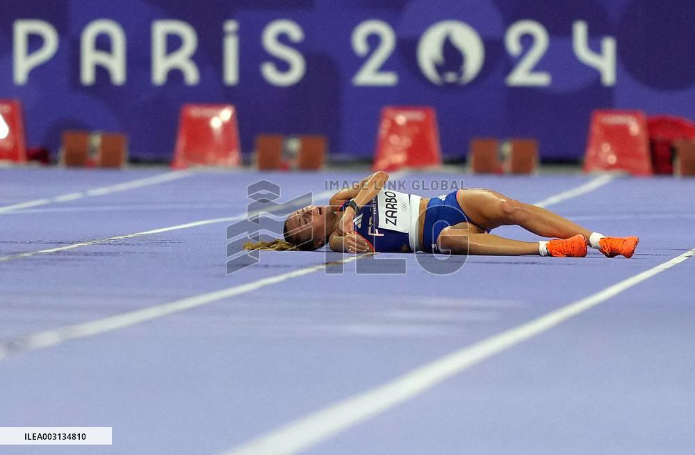 Paris 2024 - Alessia Zarbo Collapses During 10,000 m Final